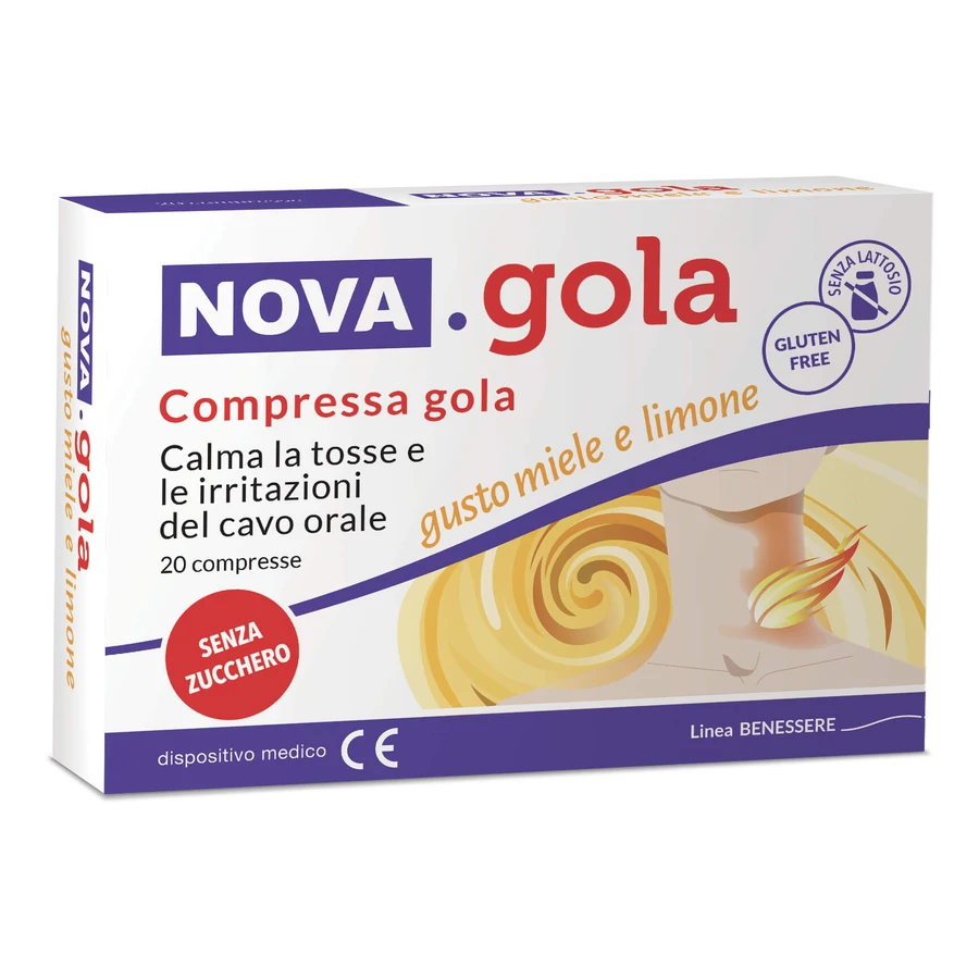 Nova Gola 20 Tabletten Honig-Zitrone