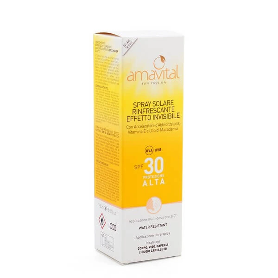 Amavital sun spray invisible effect SPF 30 150 ml