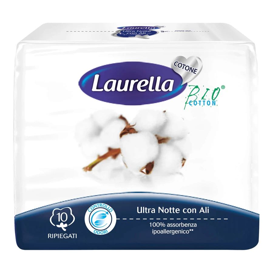 LAURELLA Baumwolle Saugfähig Ultra Wings NIGHT