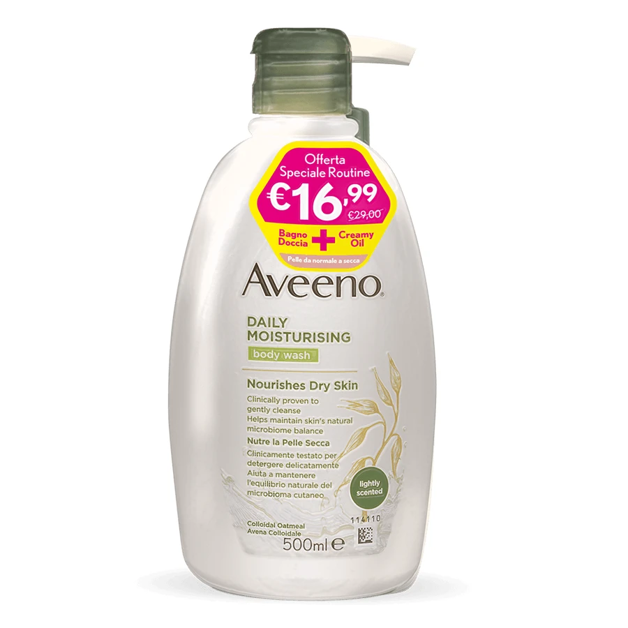 Aveeno Shower Bath Bundle + Oil 300ml