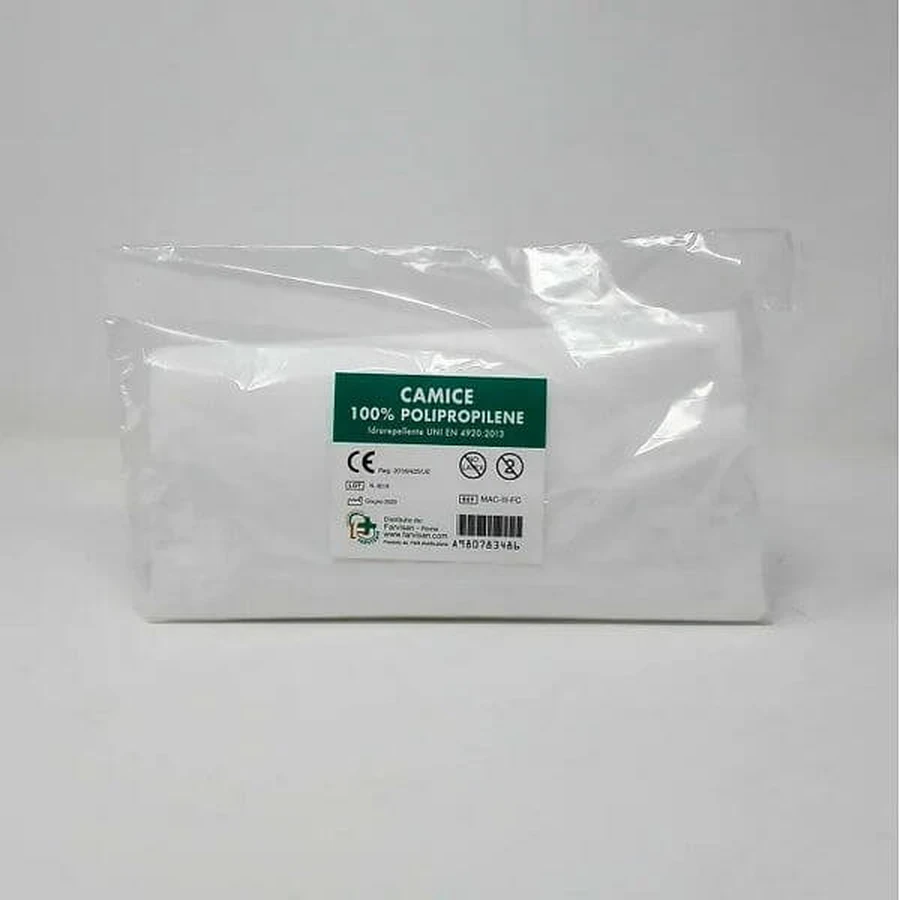 POLYPROPYLEEN NON-WOVEN JAS, 1 STUK