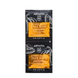 Apivita Pompoen Ontgiftend Gezichtsmasker 2x8ml