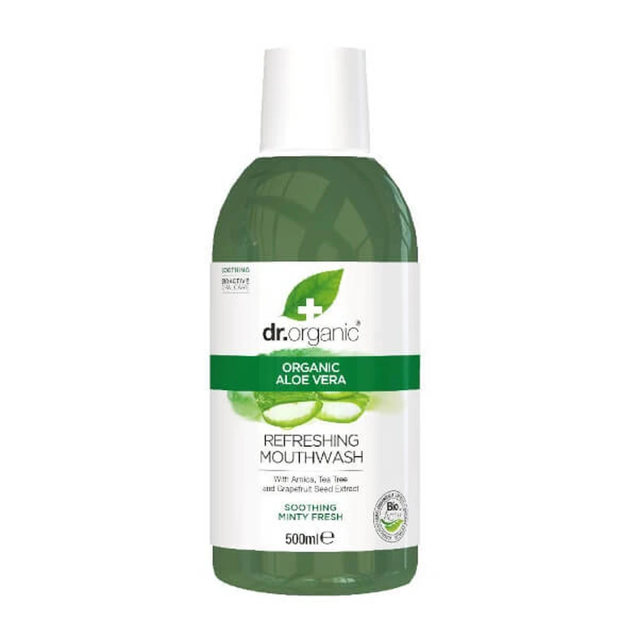 Dr Organic Aloë Mondwater 500ml