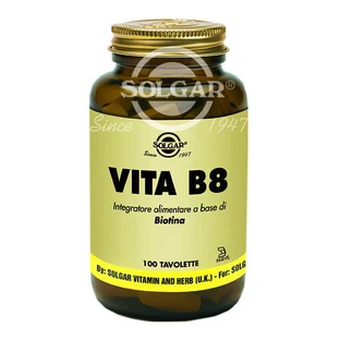 Solgar Vita B8 100 Comprimés