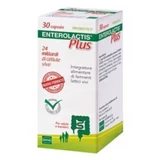 Enterolactis Plus Live Lactic Ferments Supplement 30 Gluten and Lactose Free Capsules