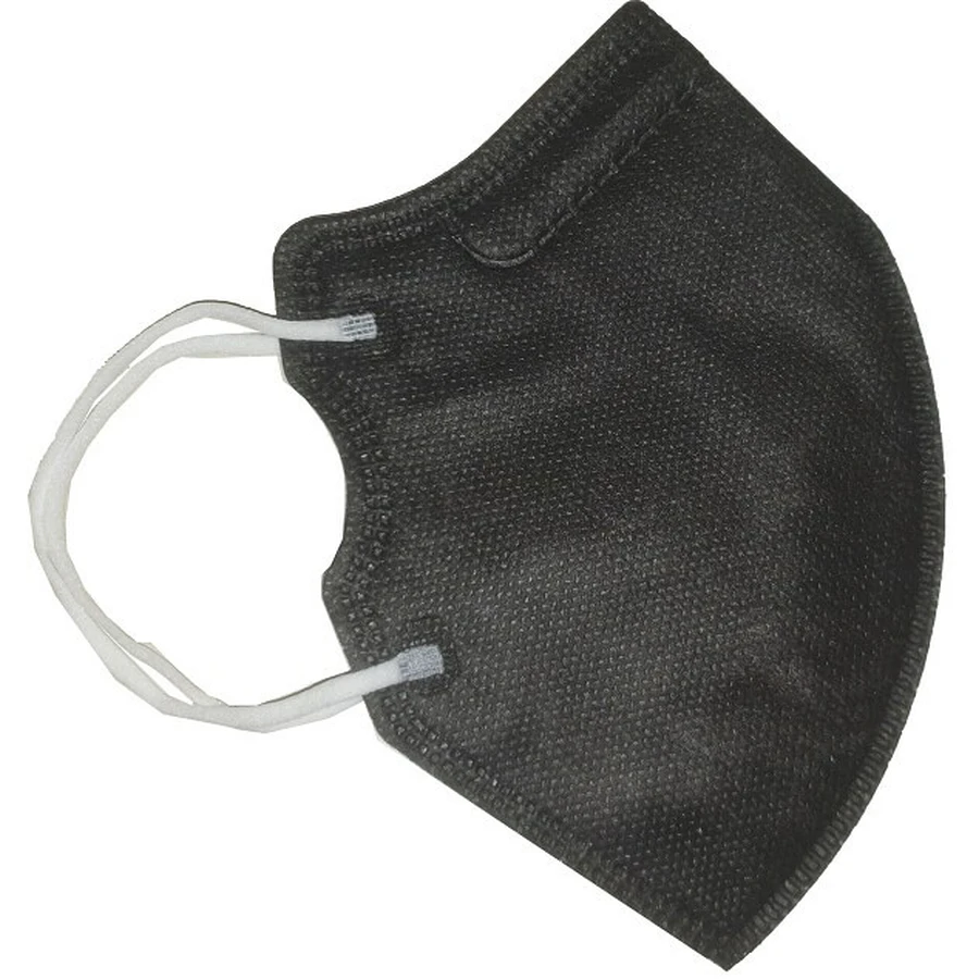 2A MASKER FFP2 NR ZWART 1ST