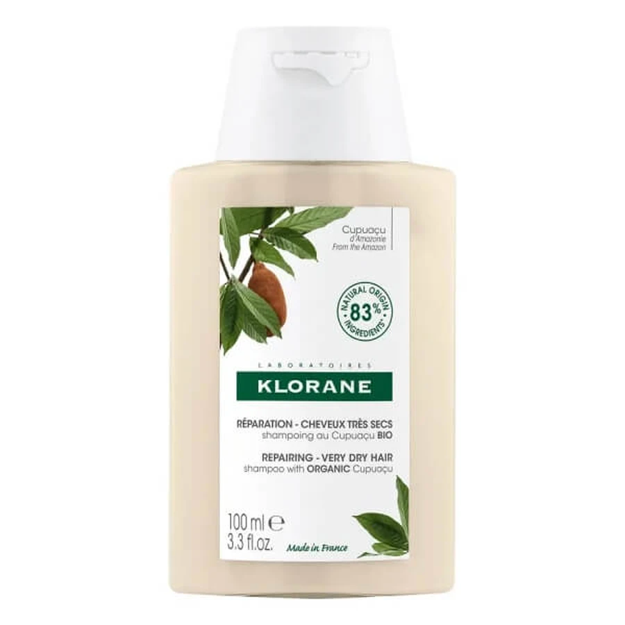 Klorane champú al cupuaçu bio cabello seco 100 ml