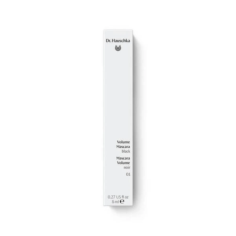 Dr. Hauschka Máscara de Volumen Negro 01 con Malva para pestañas intensas