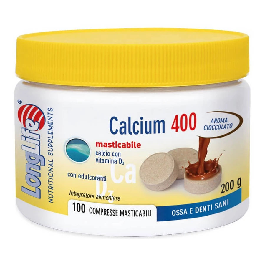 Longlife Kalzium Kakao 100 Tabletten