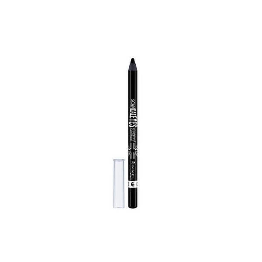 RIMMEL WASSERFESTER AUGENSTIFT SCANDALEYES 24 STUNDEN 001 SCHWARZ