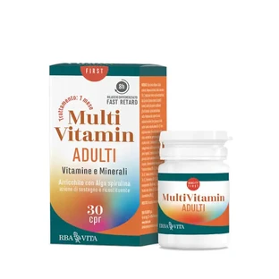 MultiVitamin Adultos Vitaminas Y Minerales 30 Comprimidos Herb Vita