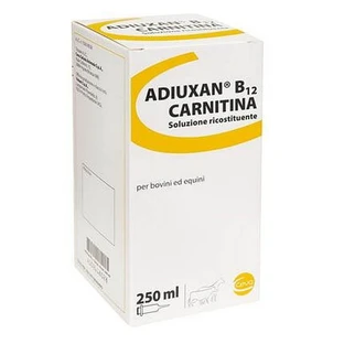 Adiuxan B12 Carnitina Intravenosa Intramuscular Subcutánea 1 Frasco 250 Ml