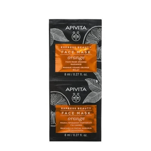 Apivita Illuminating Face Mask Orange 2x8ml