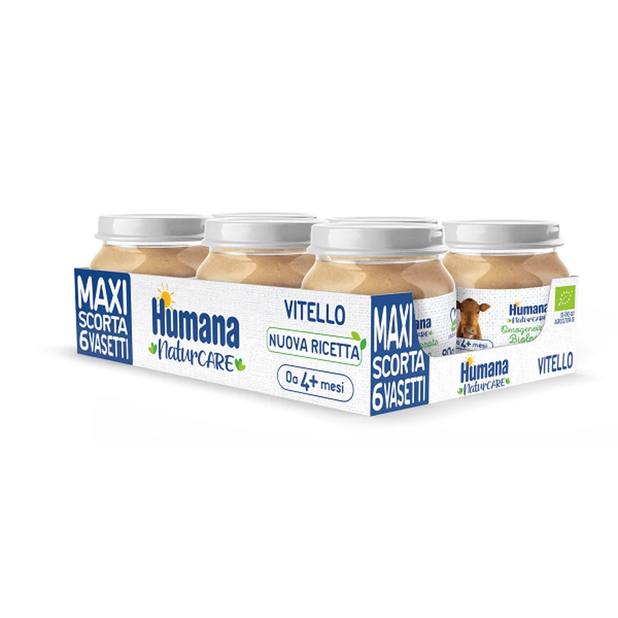 HUMANA OMOG KALBFLEISCH BIO 6X80G