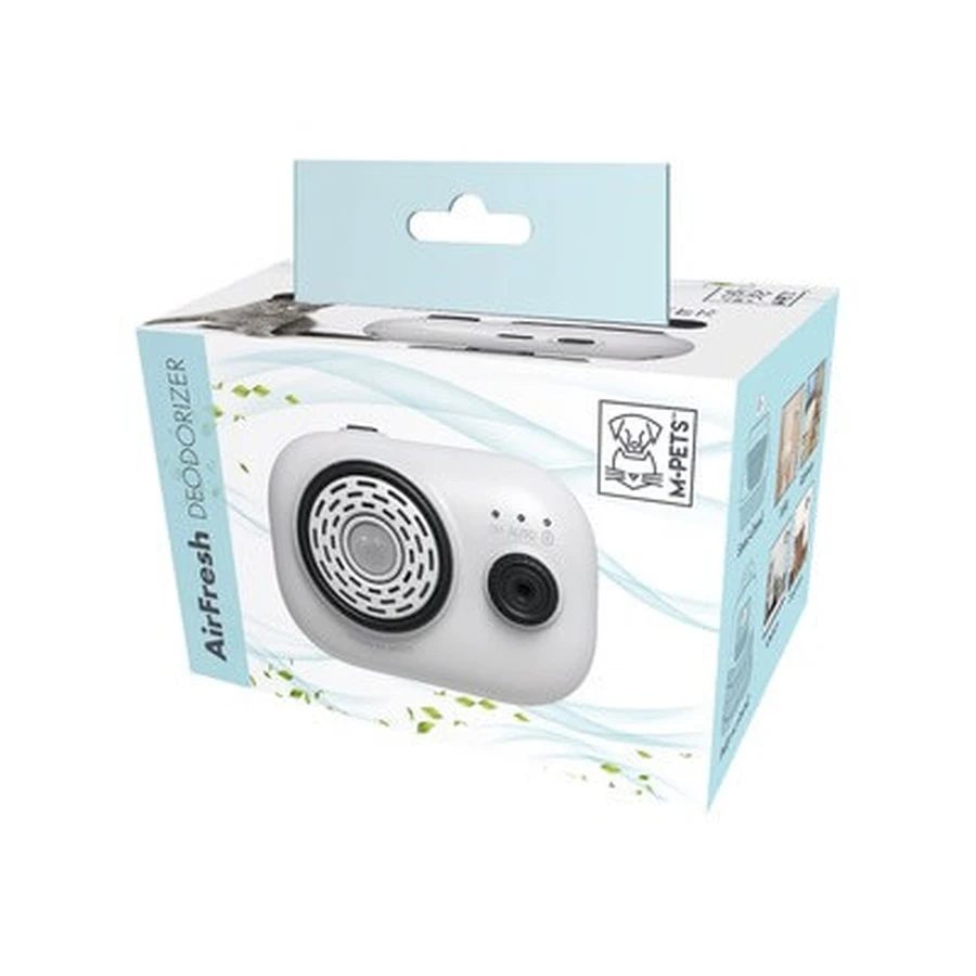 M-PETS AIRFRESH DÉODORANT ENVIRONNEMENTAL 9x6.5x5 CM BLANC
