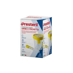Urinbehälter + Medipresteril Teströhrchen