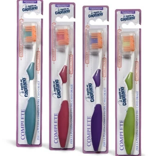 Captain's Paste Complete tandenborstel met medium haren