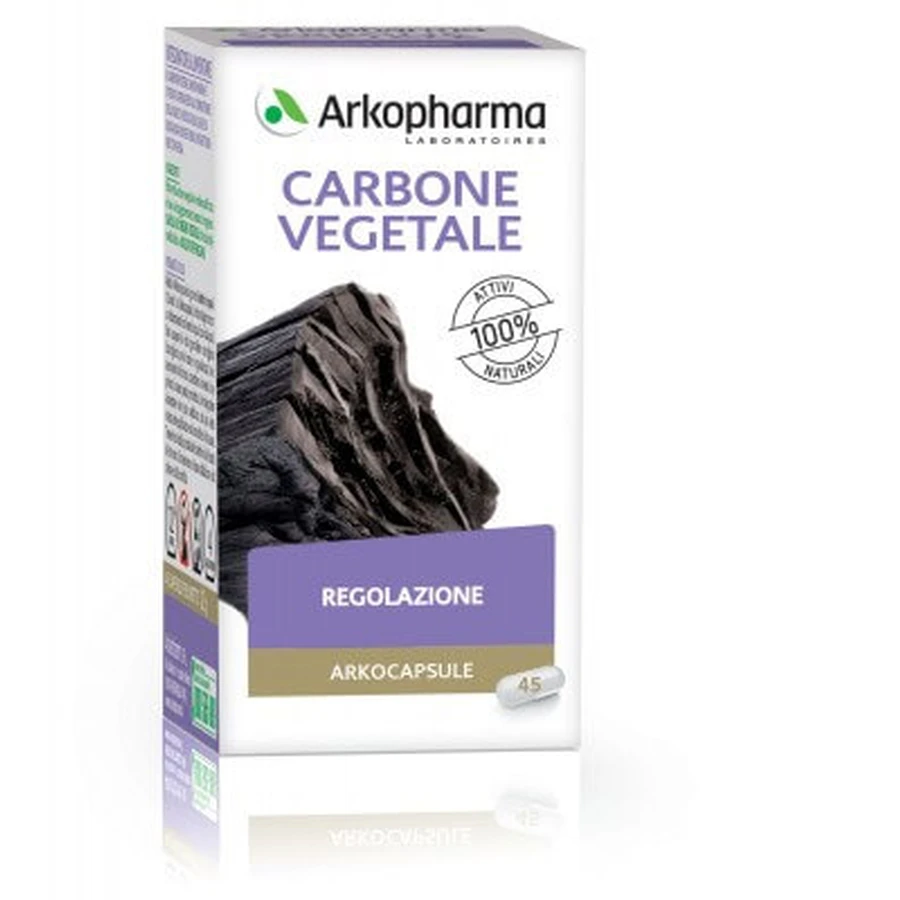 Arkocápsula Carbón Vegetal 45 Cápsulas