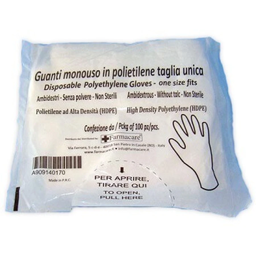 Pvc Wegwerphandschoenen Eén Maat 100 Stuks
