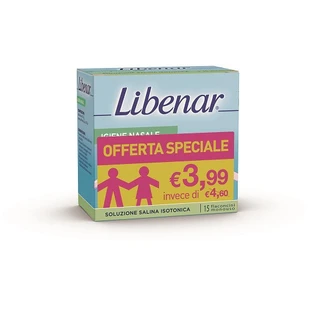 Libenar Solución Isotónica 15 Viales