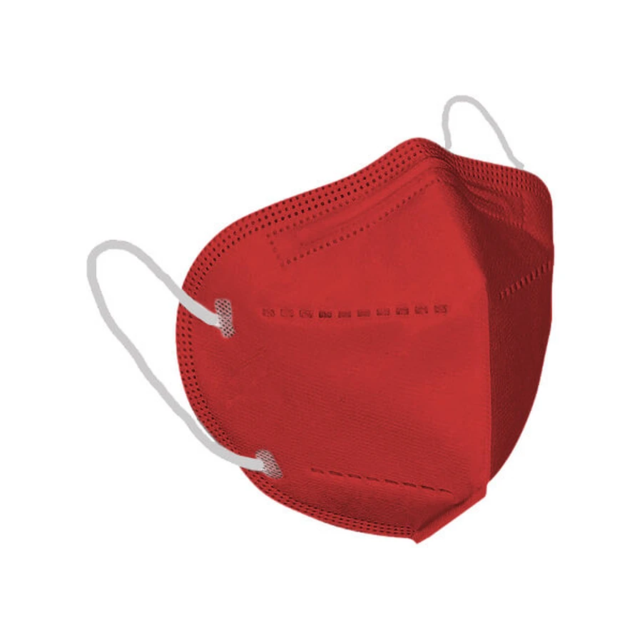 Gezichtsmasker Ffp2 1 Stuk Rood
