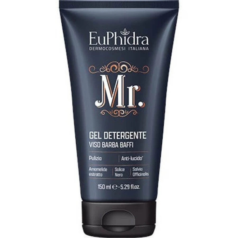 Mr Cleanser Face / Beard / Mustache Euphidra 150ml