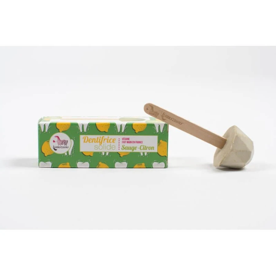 Solid Salie-Lemon Tandpasta Lamazuna 17g