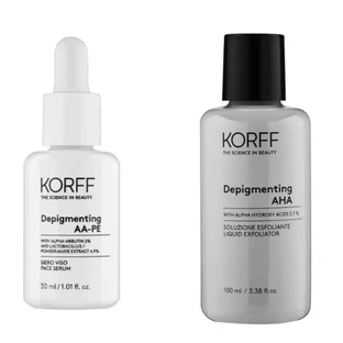 Korff sérum facial despigmentante con solución exfoliante iluminadora