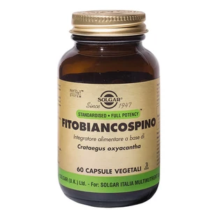 Solgar Phyto aubépine 60 gélules végétales