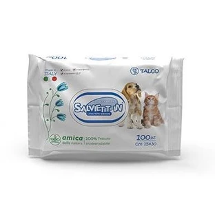 TOALLITAS HIGIÉNICAS BIODEGRADABLES "XXL" CF. (100 UDS.) TALCO *** FALTA TEMPORALMENTE DE LA EMPRESA FABRICANTE ***