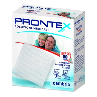 PRONTEX GAUZE 10X10CM 100PCS