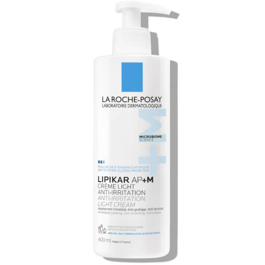 Lipikar leichte Anti-Juckreiz-Creme AP+M 400ml