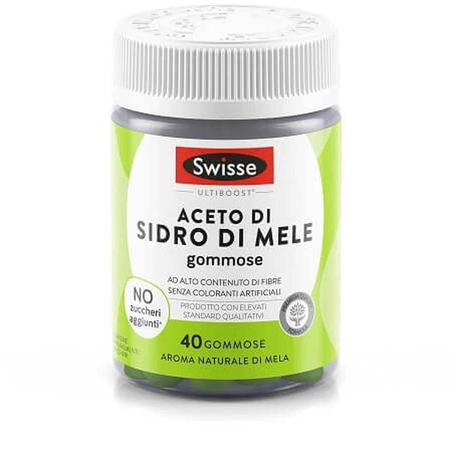 Swisse Vinaigre de Cidre de Pommes 40 Gummies