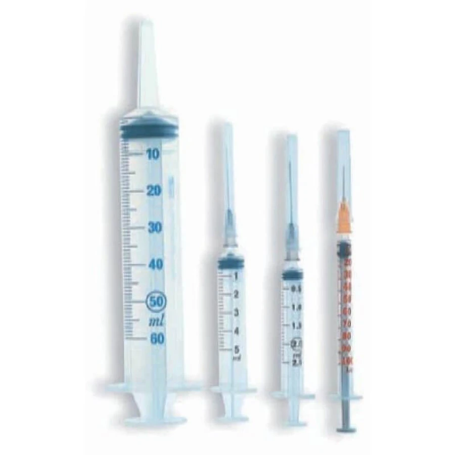 Syringe 60 Ml Without Needle Luer Lock 1 Piece