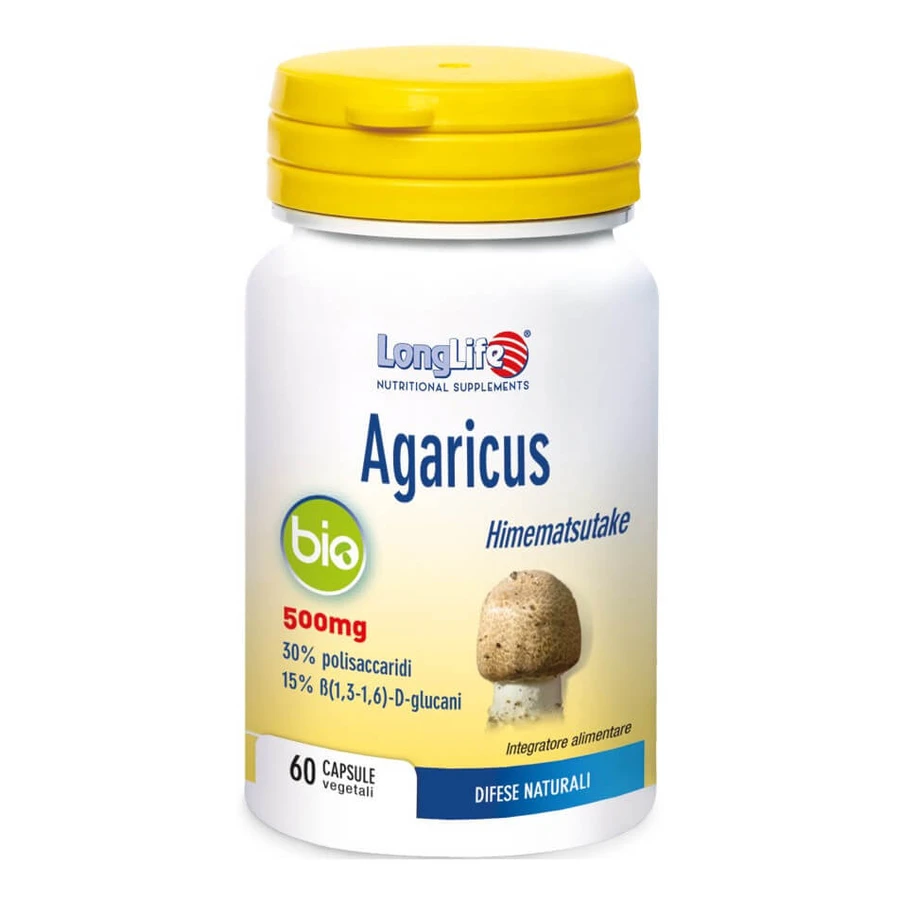 Longlife Agaricus Bio 60 Capsules
