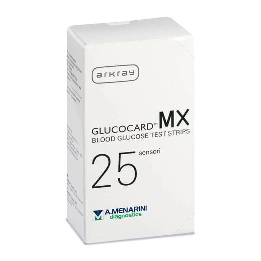 Glucocard MX Glucosa en sangre 25 unidades