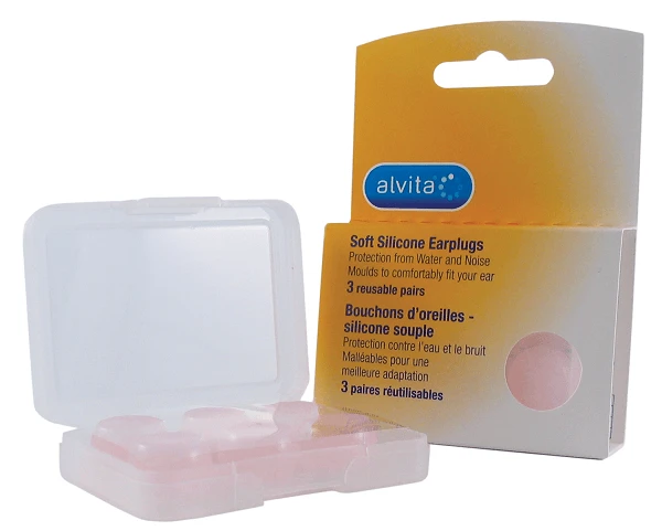 ALVITA EARPLUGS SIL 3PAIA