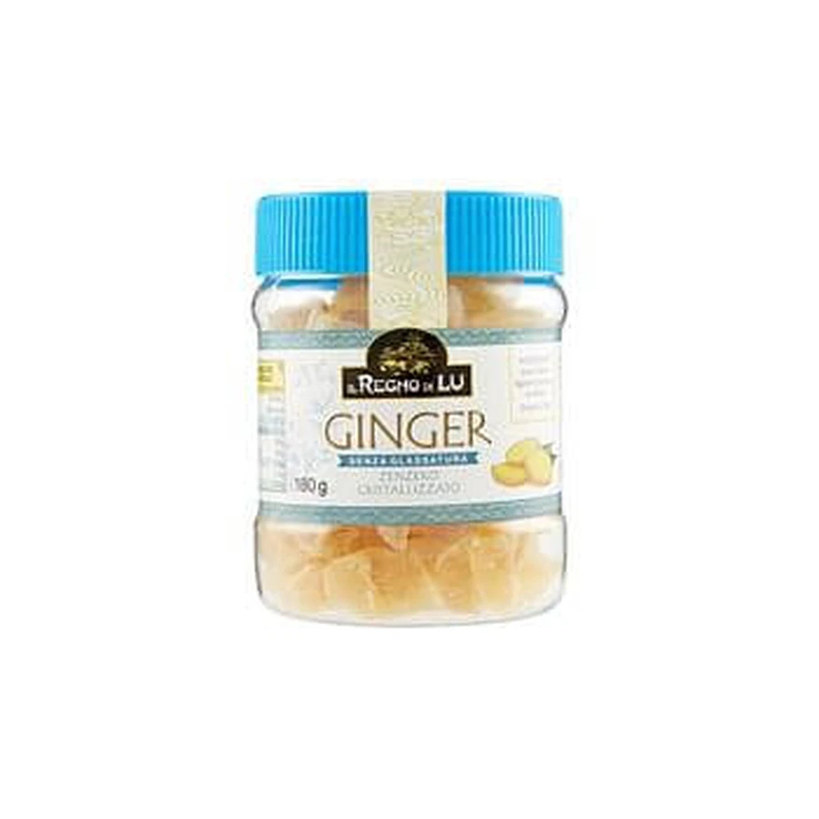 El Reino De Lu Jengibre Cristalizado Sin Glaseado 180 G