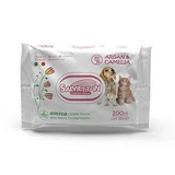 "XXL" BIOLOGISCH ABBAUBARE HYGIENETÜCHER CF. (100 STÜCK) ARGAN & KAMELIE