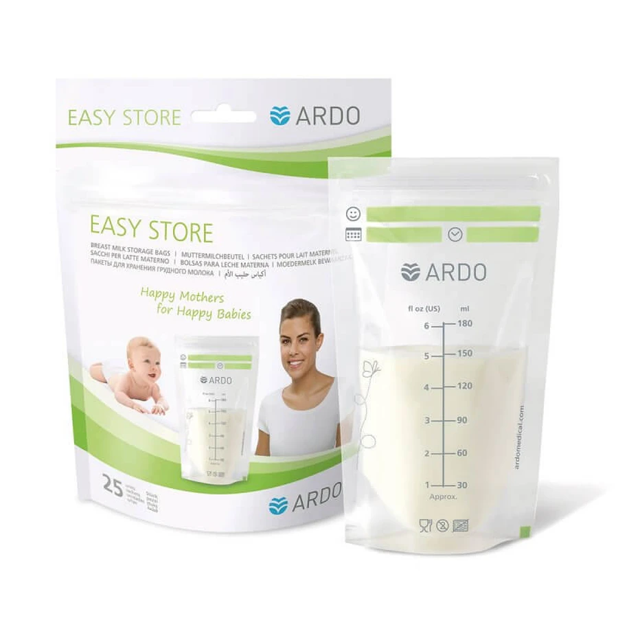 Ardo Easy Store Farmac-Zabban 25 Breast Milk Pouches