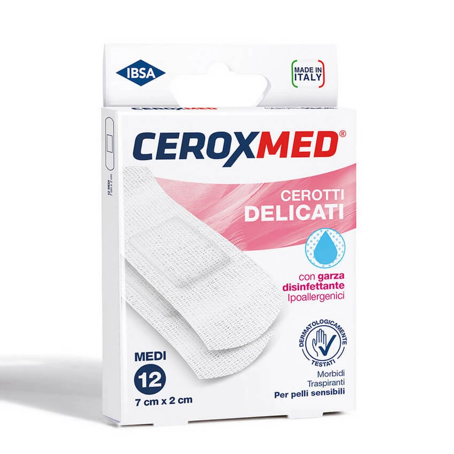 Ceroxmed - Sanfte Medium Band-Aids Pack 12 Stück