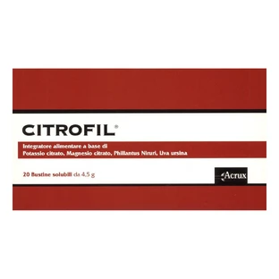 CITROFIL 20 Bolsitas.4.5g