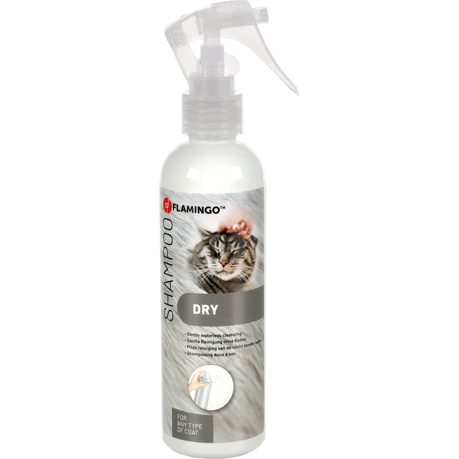 FLAMINGO CAT DROOGSHAMPOO ALOË VERA 200 ML