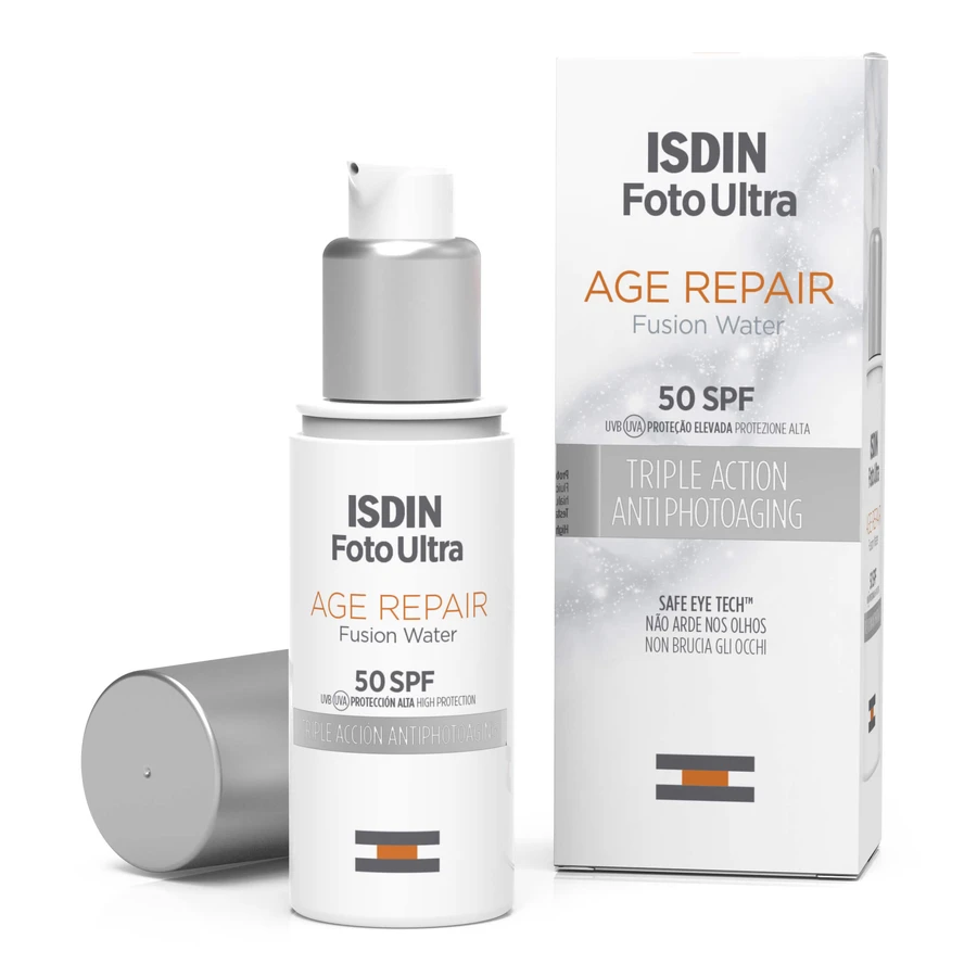 Isdin Fotoultra Age Repair Water SPF50 Anti-Aging Face All Skin Types 50ml