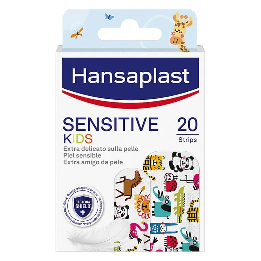 Hansaplast Kids Gevoelige Dieren Pleisters Baby 20 Stuks Assorti
