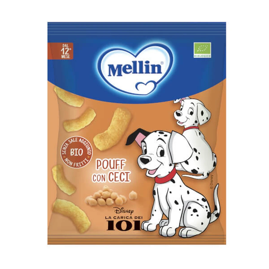 Mellin snack kikkererwtenpoef 20g