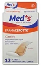 Meds Strips Polyurethaanpleister Hypoallergeen Klassiek Groot 12 Stuks