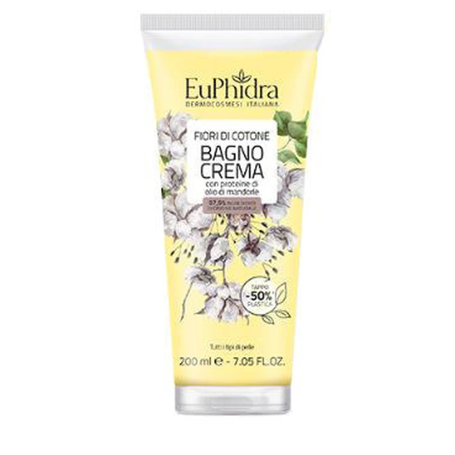 EUPHIDRA BATH CREAM FLOWERS COTON