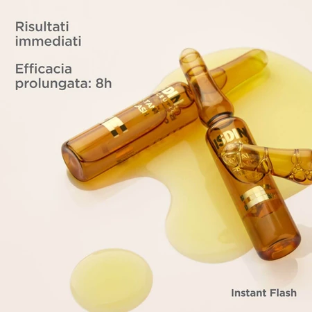 Ser facial Isdin Isdinceutics Instant Flash 1 fiolă cu efect de lifting imediat
