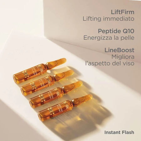 Ser facial Isdin Isdinceutics Instant Flash 1 fiolă cu efect de lifting imediat